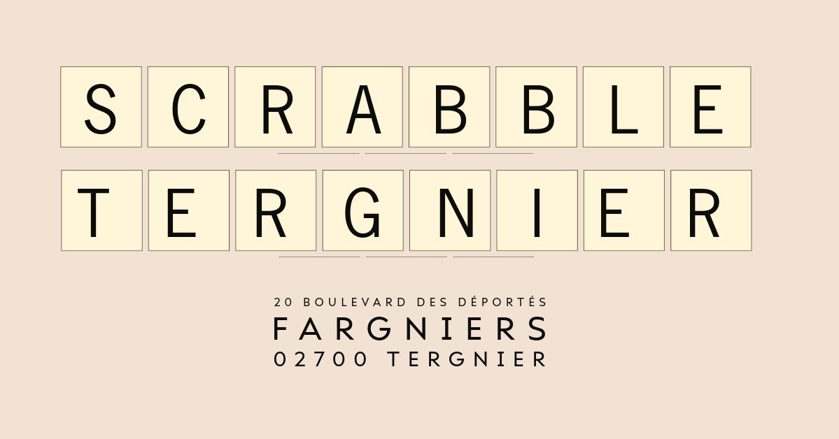 Logo 
Scrabble Tergnier